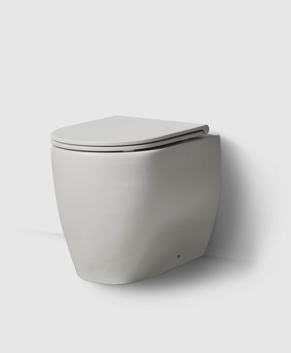 WC/3 floor standing 51 matt white with seat