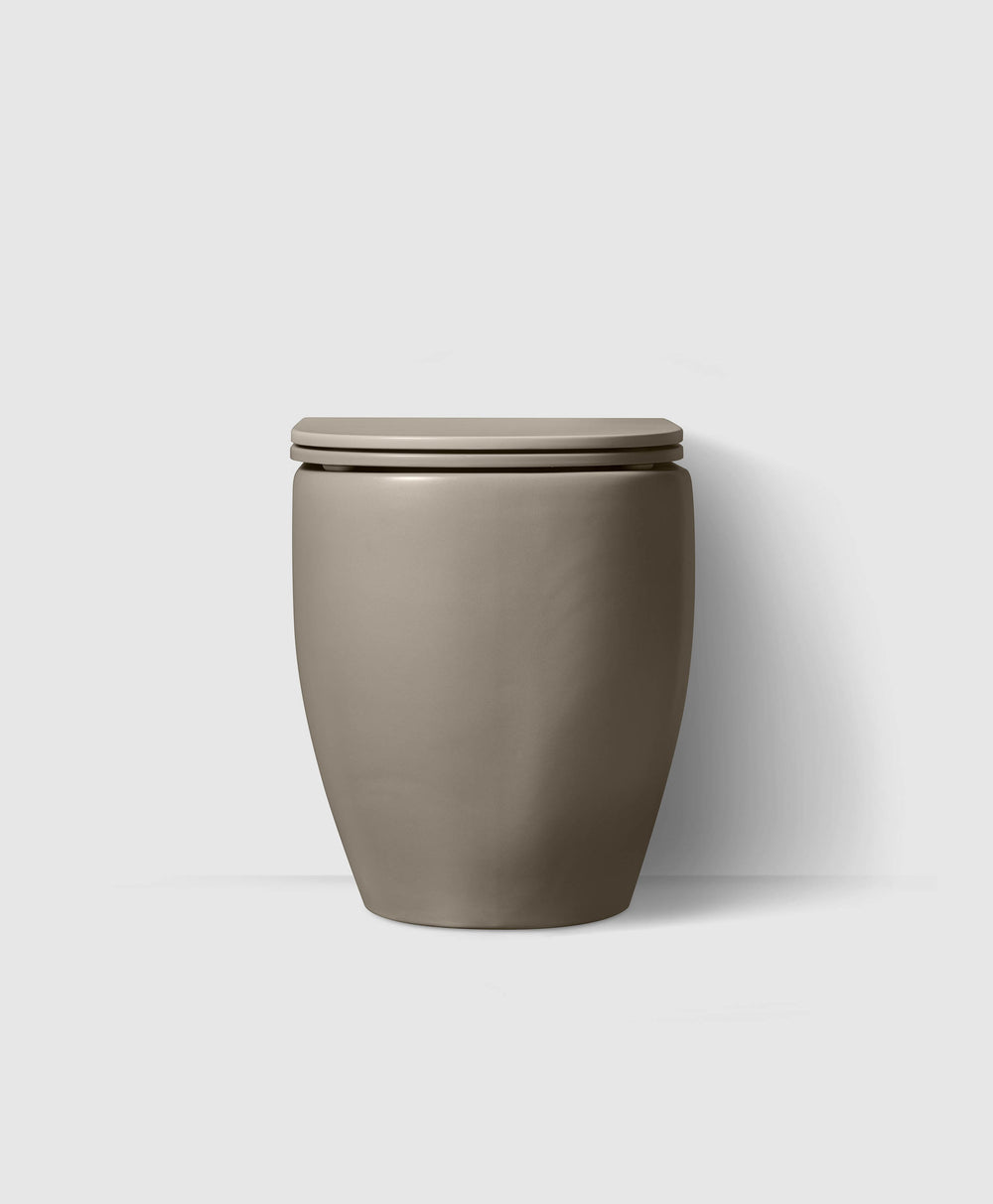 WC/3 floor standing 55 matt grey with seat