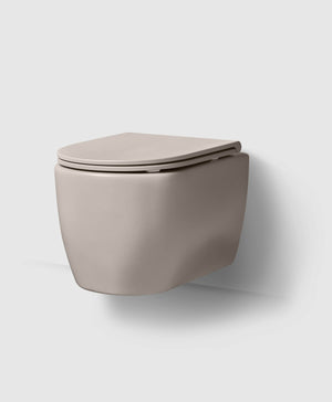 Vägghänd WC Haven WC2 54 Matt Sand Med Sätet