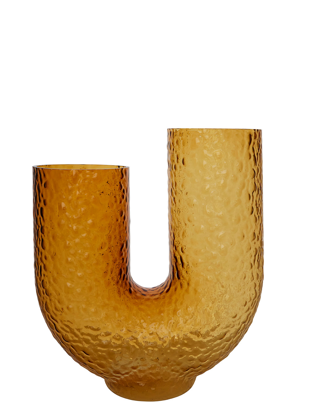 ARURA High glass vase Amber / L34xW14xH40 CM