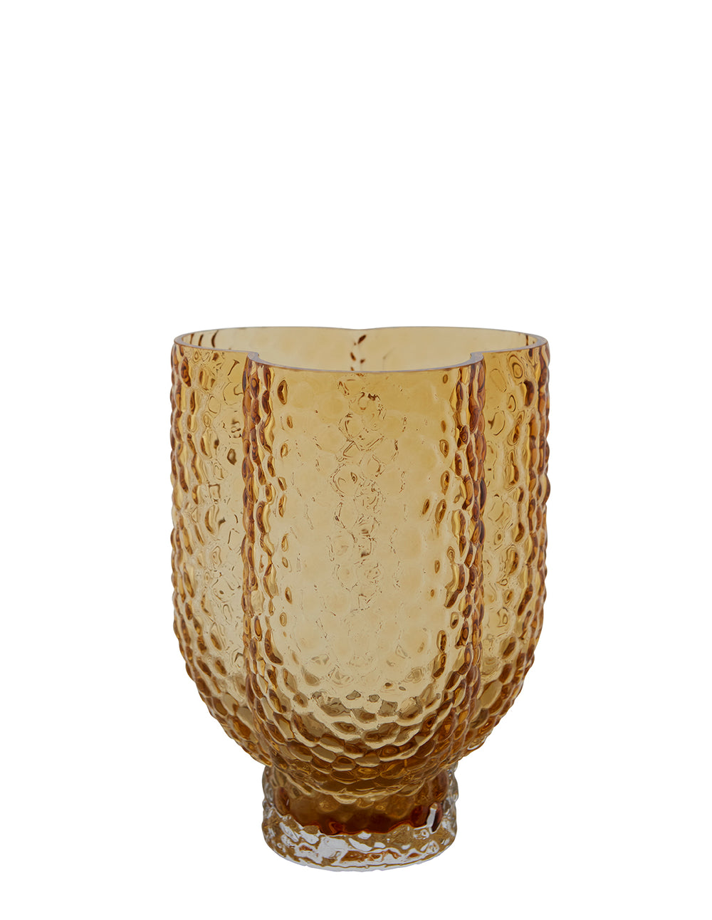 ARURA trio vase Amber / L13,5xW11,9xH18 CM