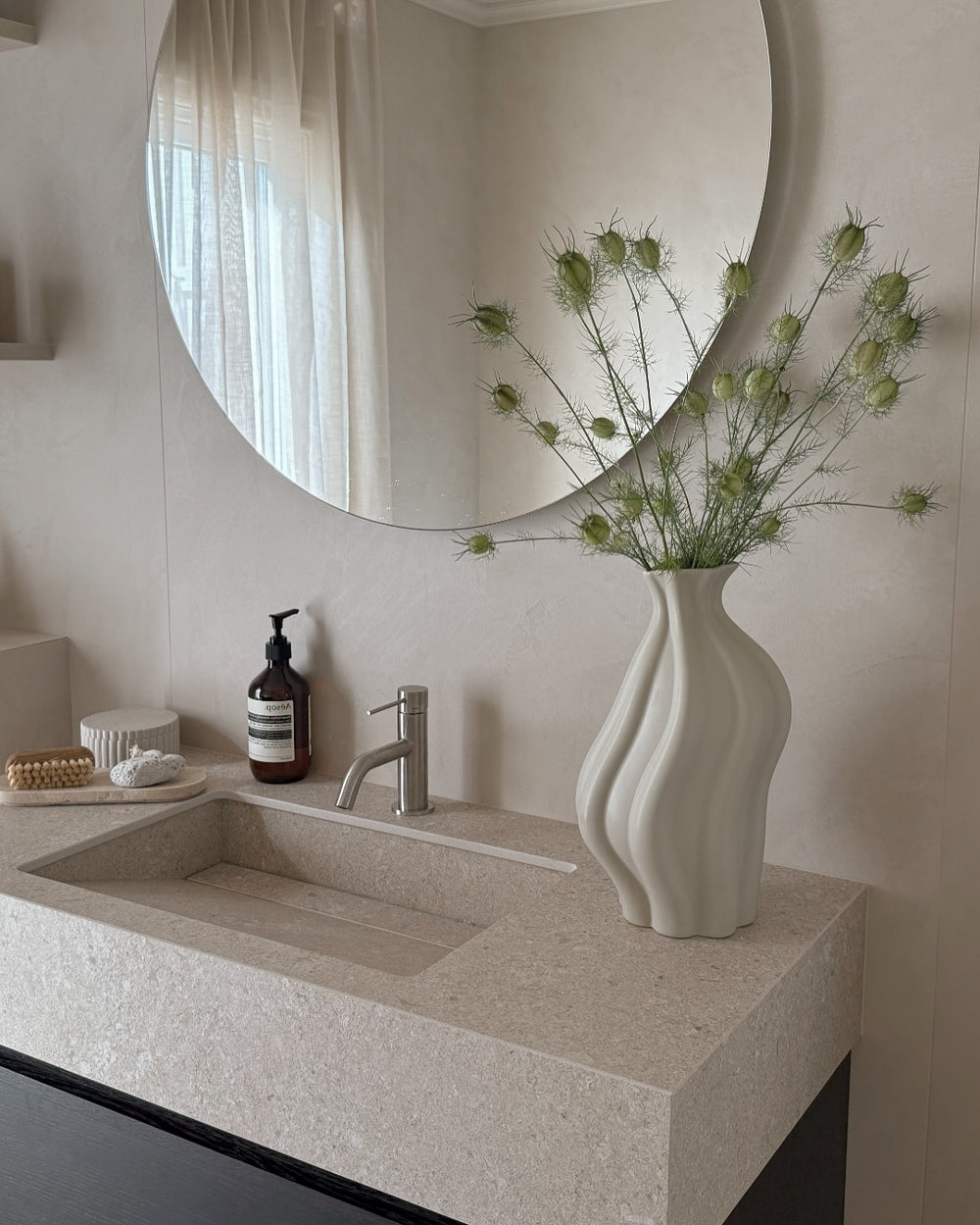 Tvättställsblandare Scandtap Steel Voyage