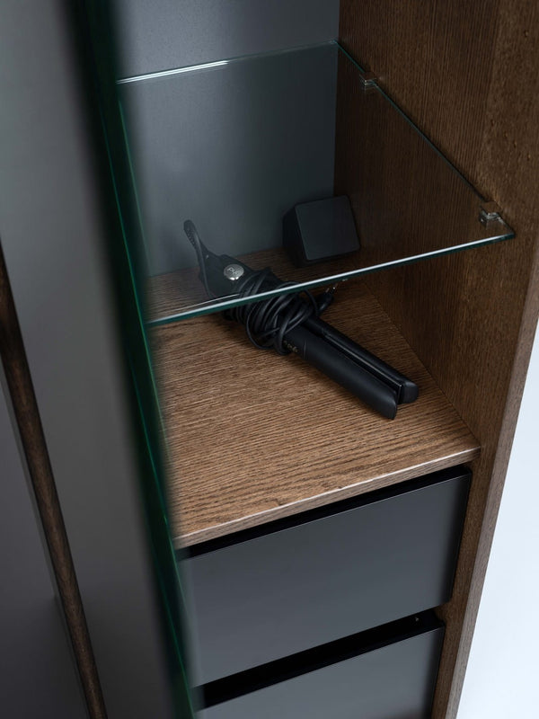 Högskåp INR Air Wood 40/40 med lådor