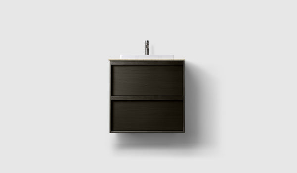 H2/60 - Dark Wood Vit Solid Surface / Norrvange Beige