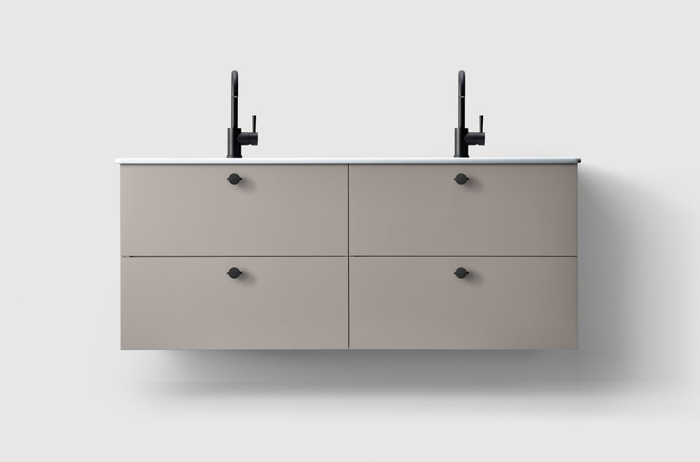 H3/140 Warm Grey / Porcelain / No Handle