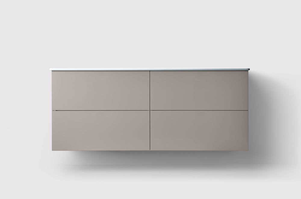 H3/140 Warm Grey / Porcelain / No Handle