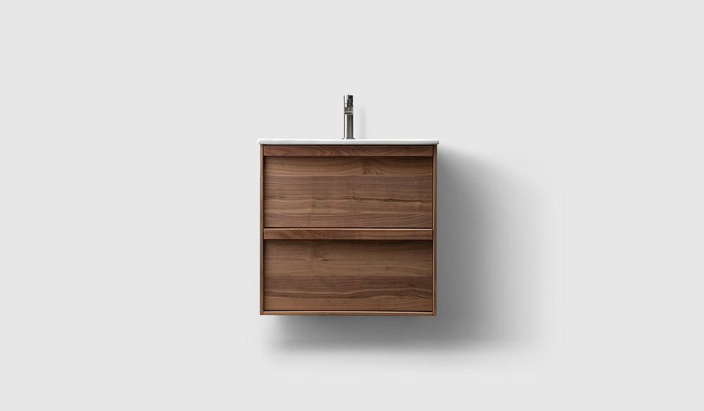 Kommod Haven H2 60 - Walnut Wood - Porslinshandfat