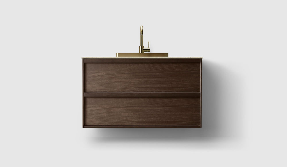 Kommod Haven H2 100 - Smoked Oak Wood  - Bänkskiva