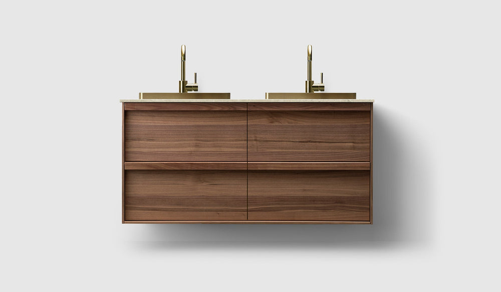 Kommod Haven H2 120 - Walnut Wood  - Bänkskiva