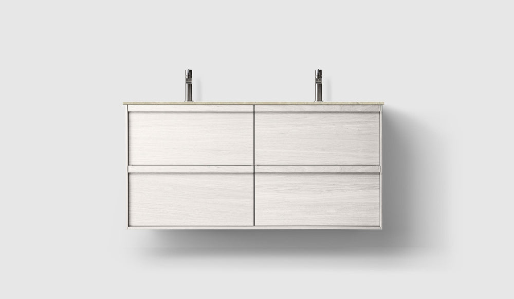 Kommod Haven H2 120 - White Wood  - Bänkskiva