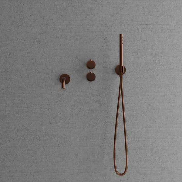 Badkarsblandare Scandtap Steel Harmonized 4 Inbyggd