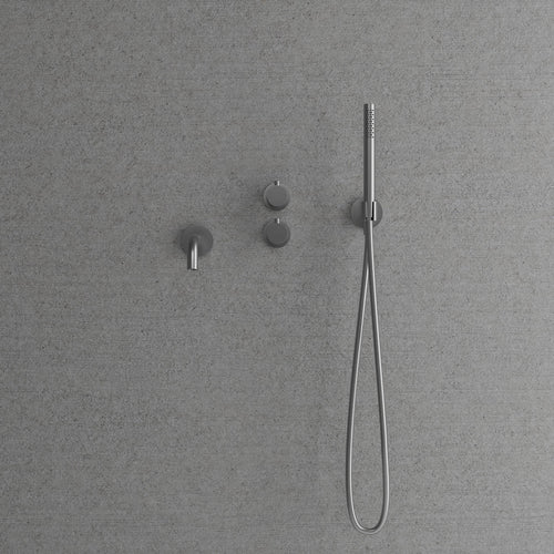 Badkarsblandare Scandtap Steel Harmonized 4 Inbyggd