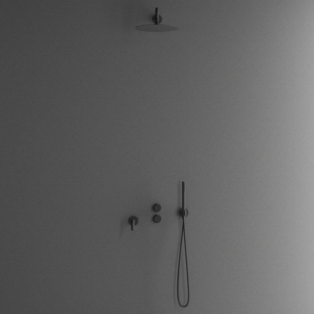 Takdusch Scandtap Steel Harmonized 3x Inbyggd Med Badkarspip