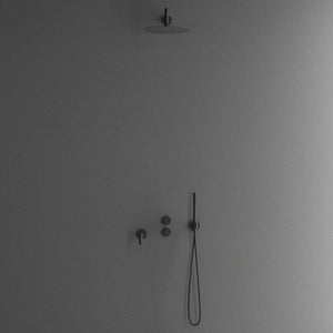 Takdusch Scandtap Steel Harmonized 3x Inbyggd Med Badkarspip