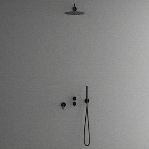 Takdusch Scandtap Steel Harmonized 3x Inbyggd Med Badkarspip