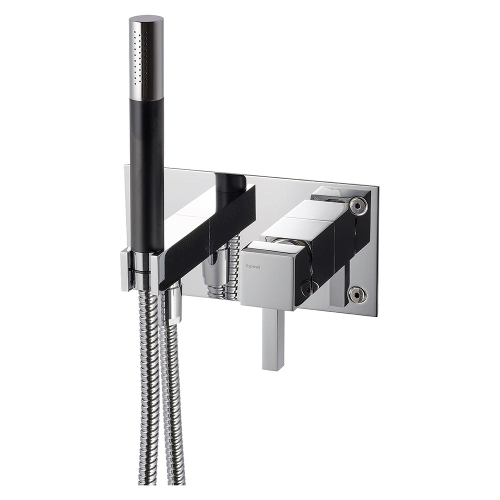 Duschblandare Tapwell BOX011-364 Inbyggd Square Krom
