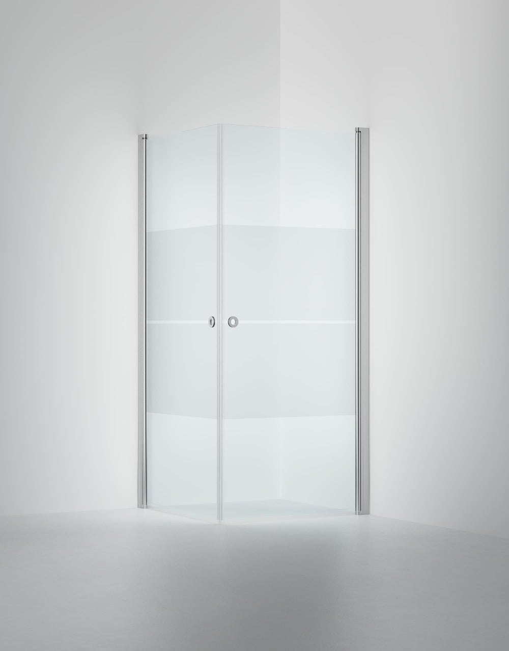 Duschhörna INR Linc Angel Mönstrat Härdat Glas