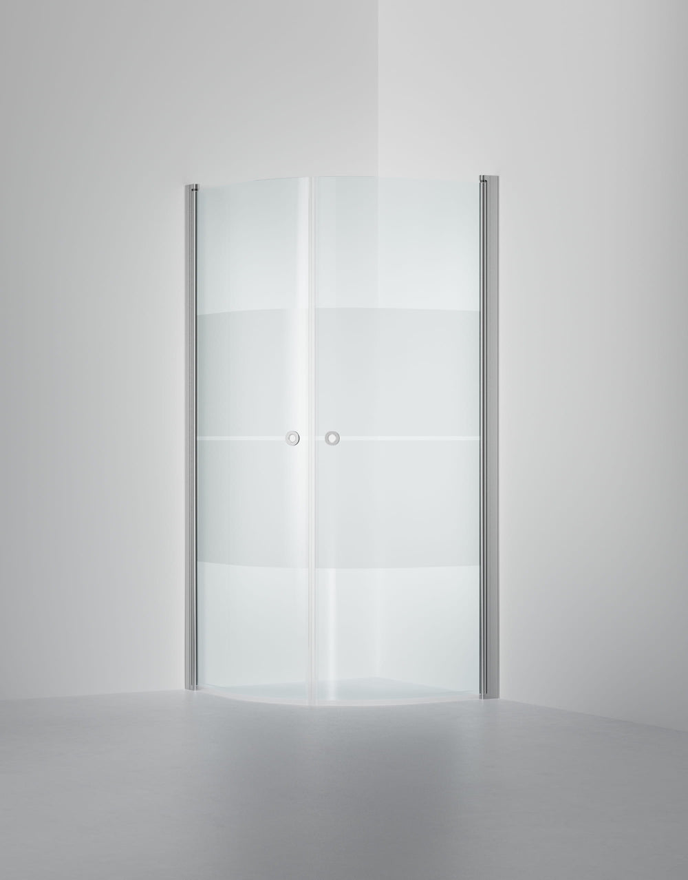 Duschhörna INR Linc Niagara Mönstrat Härdat Glas