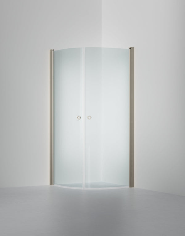 Duschhörna INR Linc Niagara Härdat Klarglas