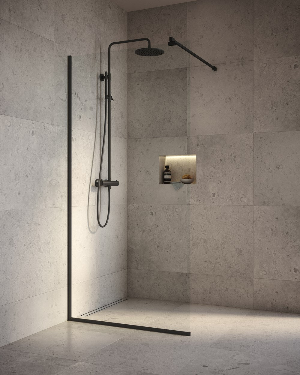 Duschvägg INR Arc 20 Frame