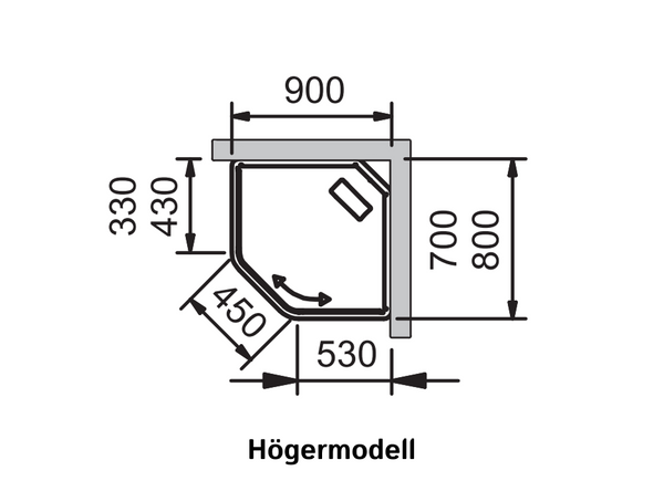 Duschkabin INR Bric 2