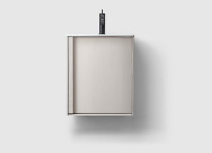 Kommod Haven H2 50 Slim - White Wood - Porslinshandfat