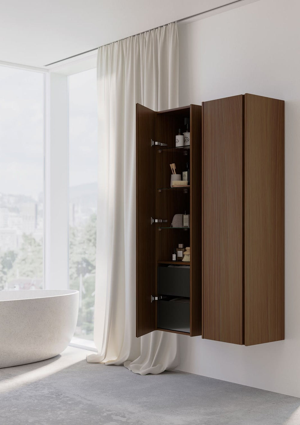 Högskåp INR Grand Grip 40/40 Med Lådor