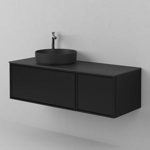 Kommod INR Air Wood 120 - Black Oak - Vänster