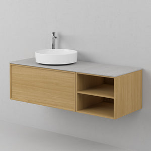 Kommod INR Air Wood 120 - Natural Oak - Vänster