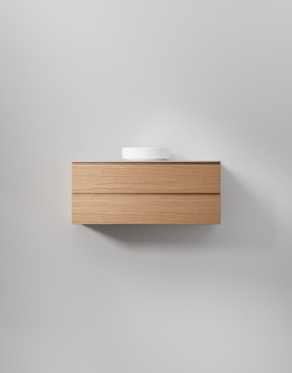 Kommod INR Core Grip 120 Med Bänkskiva & Ett Fristående Handfat