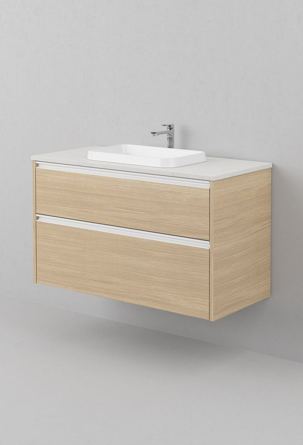 Kommod INR Grand Grip 100 Med Bänkskiva & Fristående Handfat