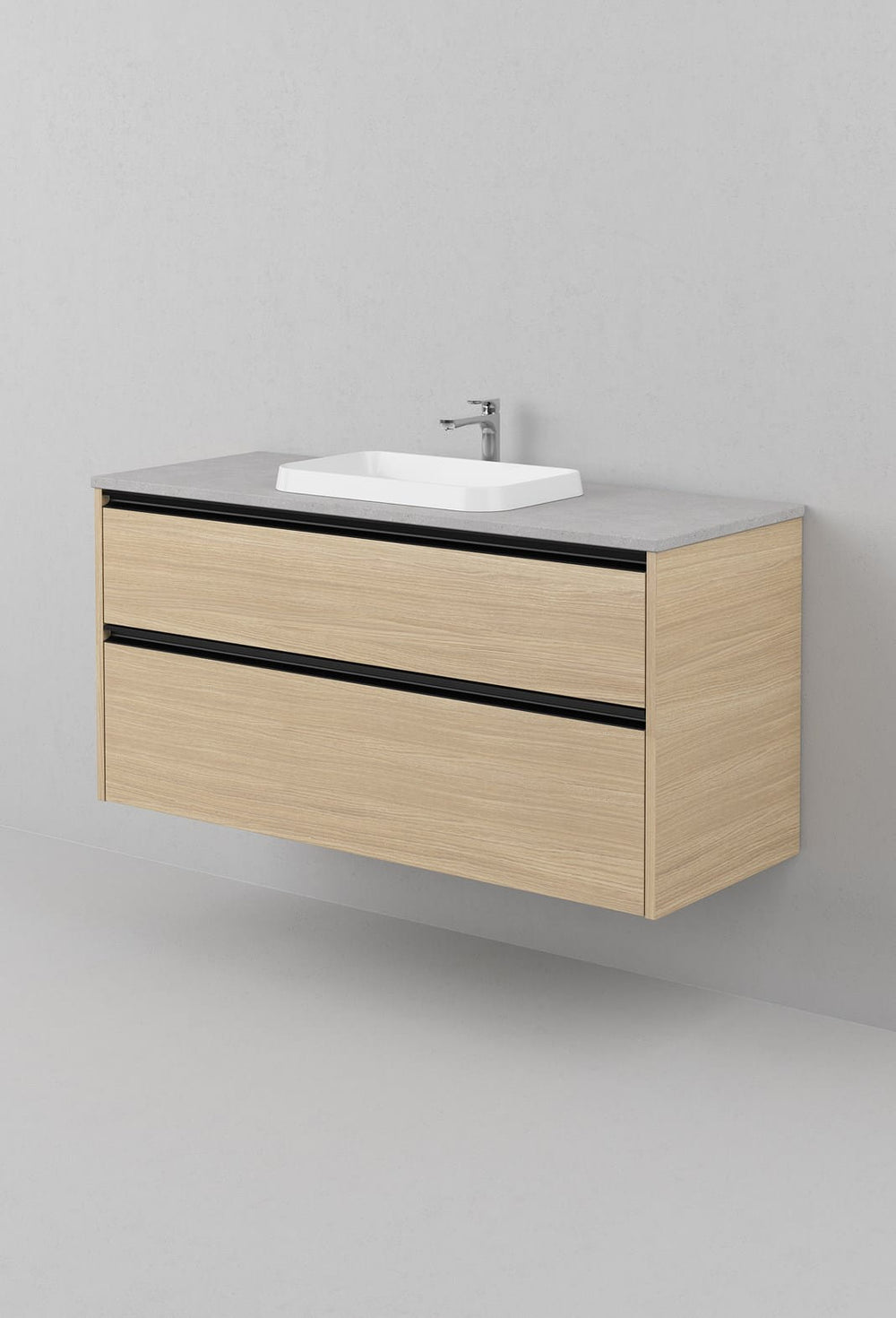 Kommod INR Grand Grip 120 Med Bänkskiva & Fristående Handfat