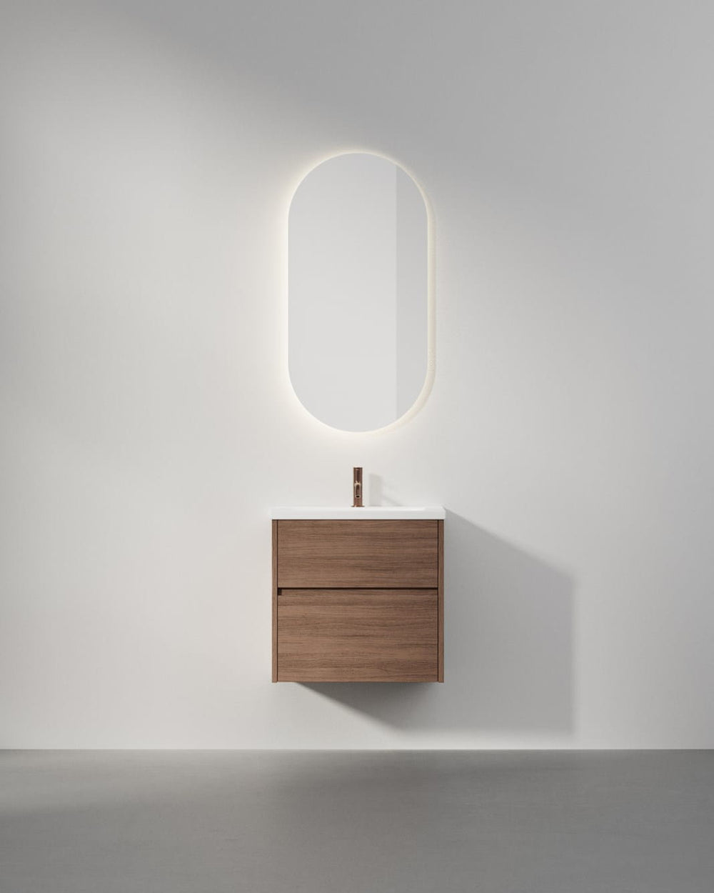 Kommod INR Grand Grip 60 Med Bänkskiva & Fristående Handfat