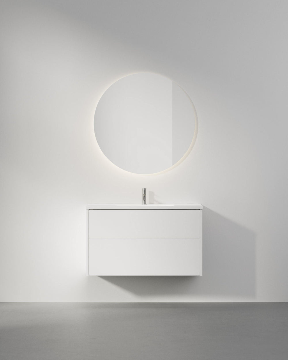 Kommod INR Grand Solid 100 Med Porslinstvättställ