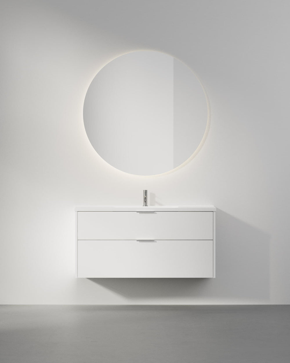 Kommod INR Grand Solid 120 Med Porslinstvättställ