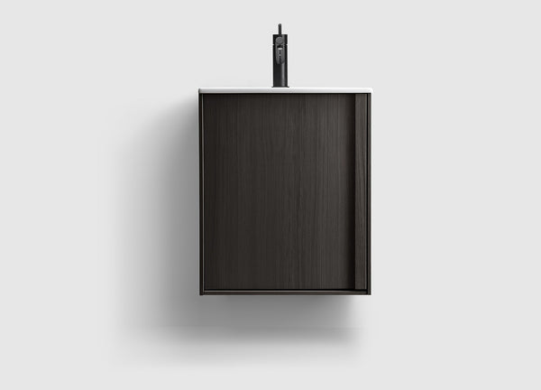 Kommod Haven H2 50 Slim - Dark Wood - Porslinshandfat