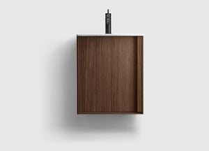 Kommod Haven H2 50 Slim - Walnut Wood - Porslinshandfat