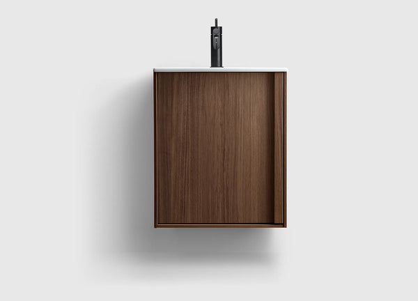 Kommod Haven H2 50 Slim - Walnut Wood - Porslinshandfat