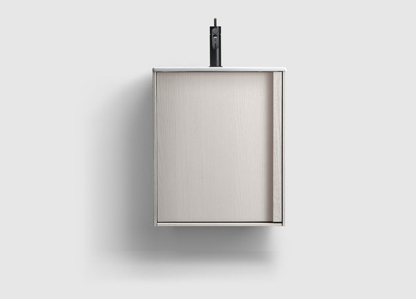 Kommod Haven H2 50 Slim - White Wood - Porslinshandfat