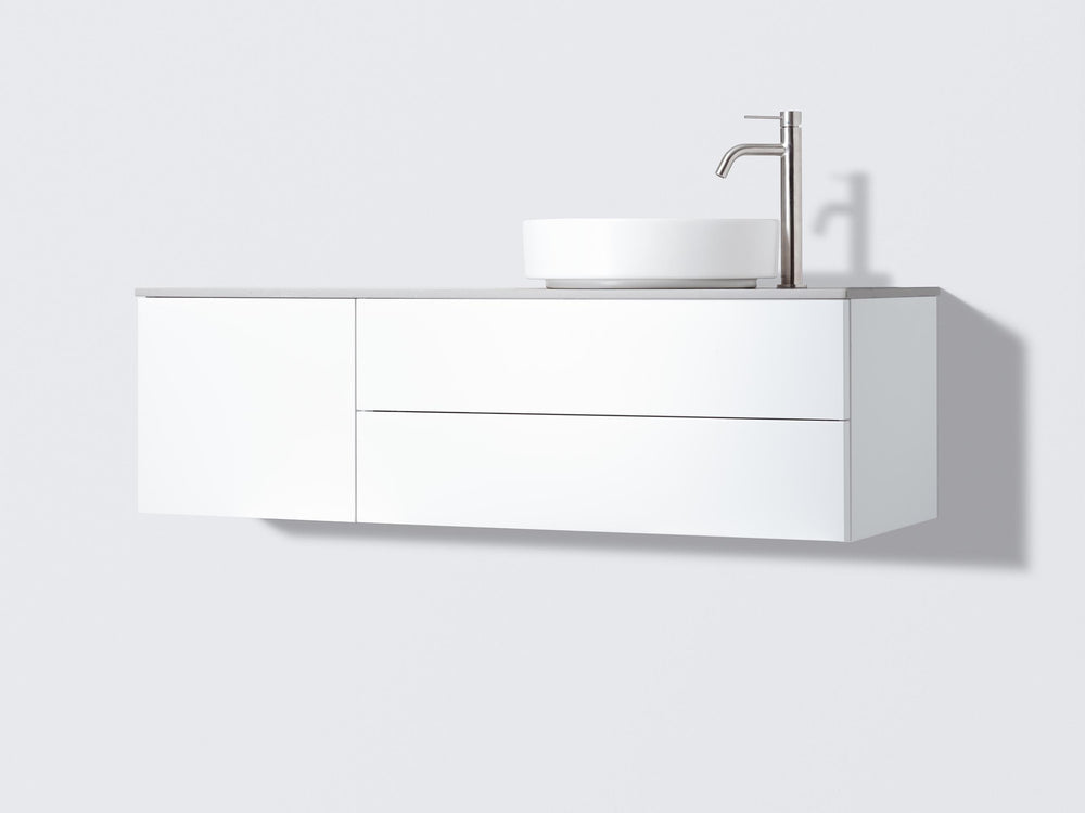 Kommod INR Air Solid 120 - Vit - Höger