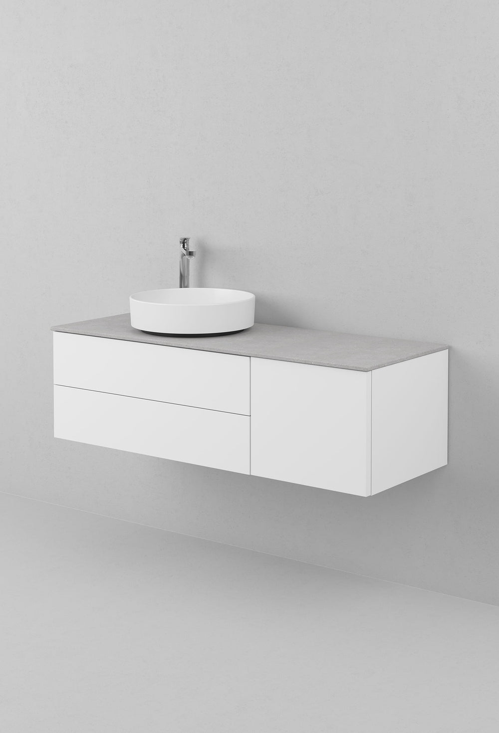 Kommod INR Air Solid 120 - Vit - Vänster