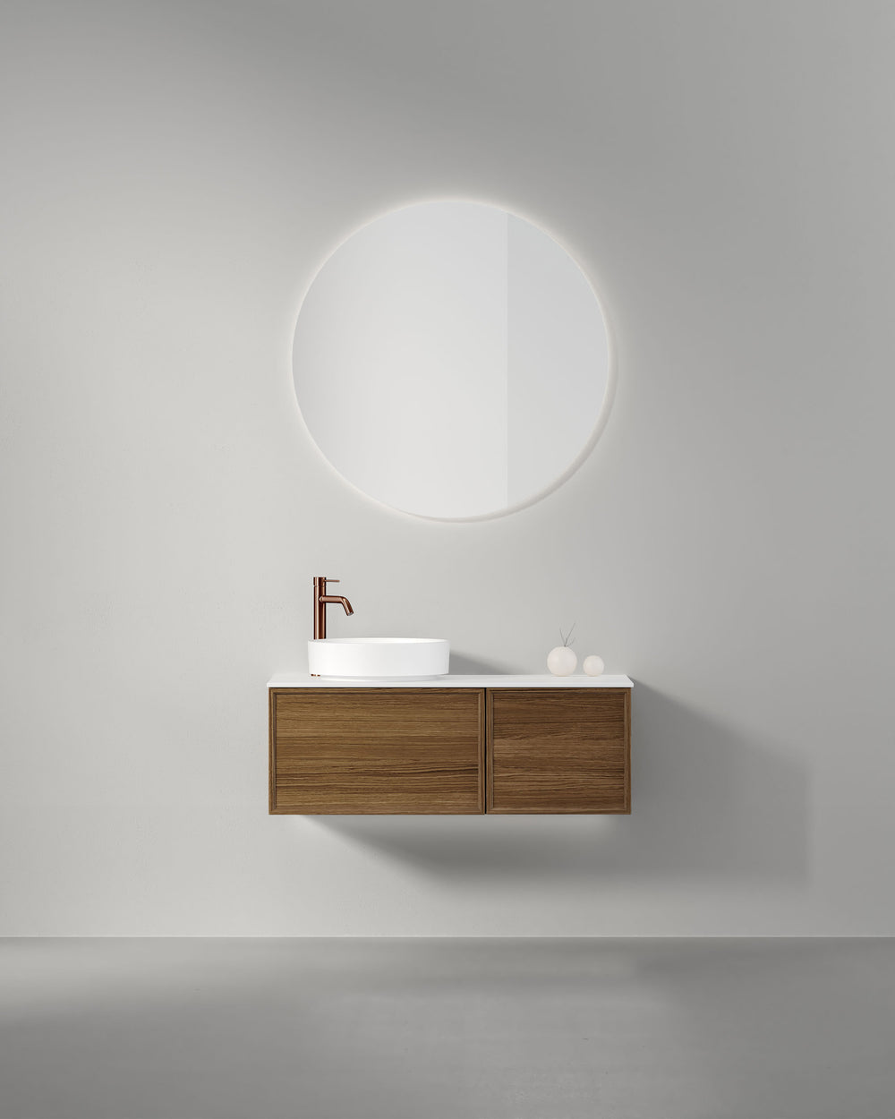 Kommod INR Air Wood 100 - Dark Oak - Vänster