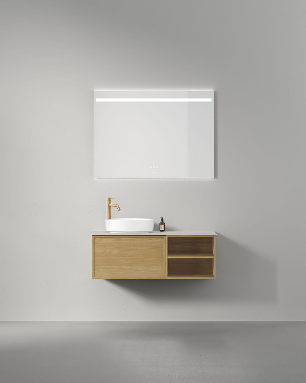 Kommod INR Air Wood 100 - Natural Oak - Vänster