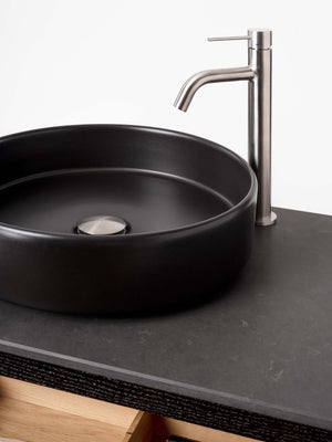 Kommod INR Air Wood 120 - Black Oak - Vänster