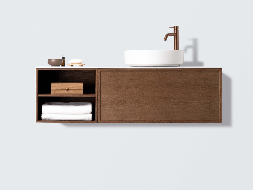 Kommod INR Air Wood 120 - Dark Oak - Höger