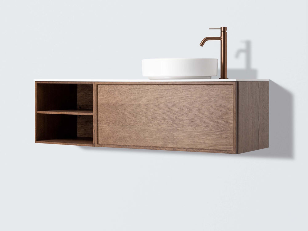 Kommod INR Air Wood 120 - Dark Oak - Höger
