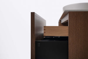 Kommod INR Air Wood 120 - Dark Oak - Vänster