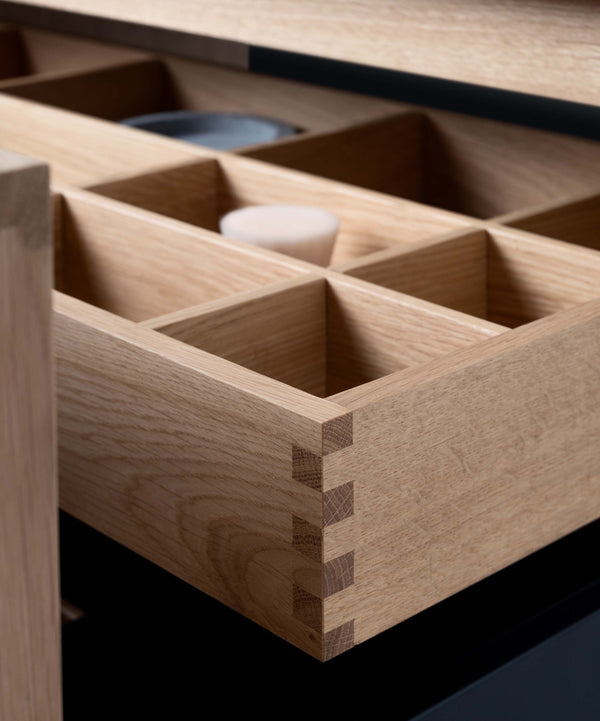 Kommod INR Air Wood 120 - Natural Oak - Vänster