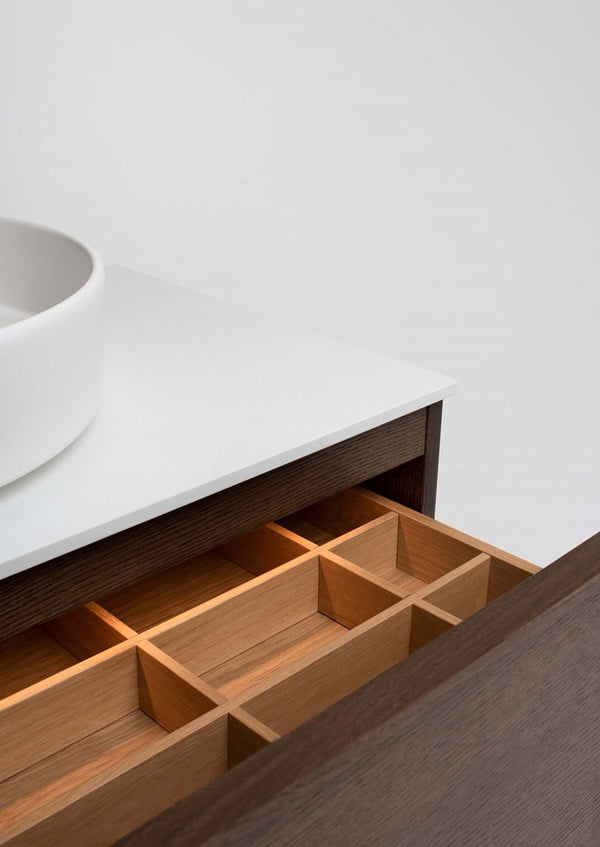 Kommod INR Air Wood 160 Dubbel Tvättställ