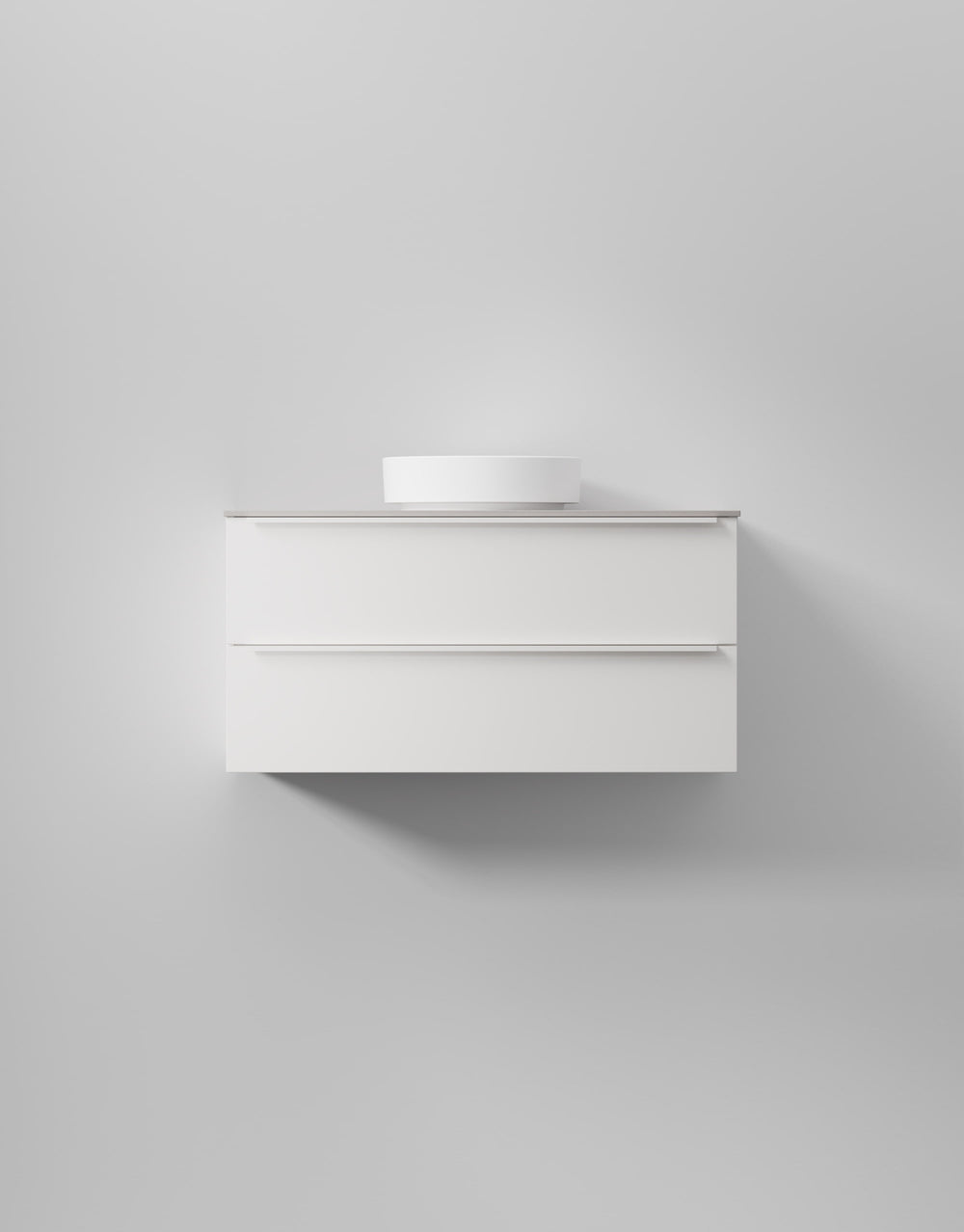 Kommod INR Core Avant 100 Med Bänkskiva & Fristående Handfat